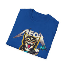 Load image into Gallery viewer, Hard Rock Kitty -- Pink -- On Gildan Softstyle T-Shirt