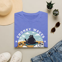 Load image into Gallery viewer, Chonky Waves T-Shirt on Softstyle
