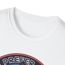 Load image into Gallery viewer, Han Solo Unicycle On Gildan Softstyle Tee