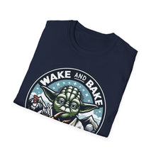 Load image into Gallery viewer, Yoda Wake And Bake Tee on Softstyle