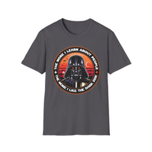Load image into Gallery viewer, Vader Dark Side On Gildan Softstyle Tee