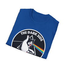 Load image into Gallery viewer, Dark Side of The Meow Tee on Softstyle