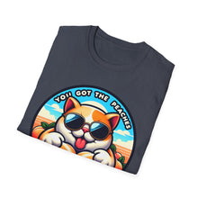 Load image into Gallery viewer, Naughty Kitty Def Leopard Tee on Softstyle