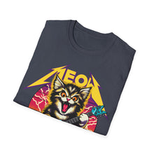 Load image into Gallery viewer, Hard Rock Kitty -- Yellow -- On Gildan Softstyle T-Shirt