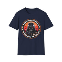 Load image into Gallery viewer, Vader Dark Side On Gildan Softstyle Tee