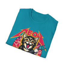 Load image into Gallery viewer, Hard Rock Kitty -- Pink -- On Gildan Softstyle T-Shirt