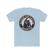 Load image into Gallery viewer, Razzle Dazzle Support Cat on Next Level T-Shirt