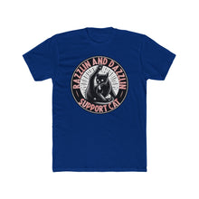 Load image into Gallery viewer, Razzle Dazzle Support Cat on Next Level T-Shirt