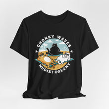 Load image into Gallery viewer, Chonky Waves Tee on Bella Canvas
