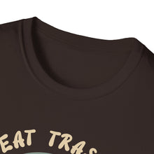 Load image into Gallery viewer, Eat Trash & Get Lucky on Gildan Softstyle T-Shirt