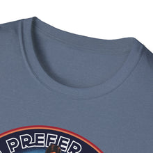 Load image into Gallery viewer, Han Solo Unicycle On Gildan Softstyle Tee