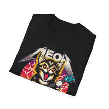 Load image into Gallery viewer, Hard Rock Kitty On Gildan Softstyle T-Shirt