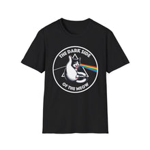 Load image into Gallery viewer, Dark Side of The Meow Tee on Softstyle