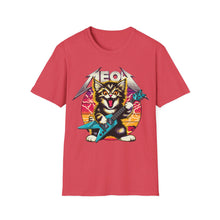 Load image into Gallery viewer, Hard Rock Kitty On Gildan Softstyle T-Shirt