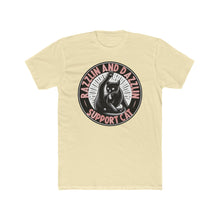 Load image into Gallery viewer, Razzle Dazzle Support Cat on Next Level T-Shirt
