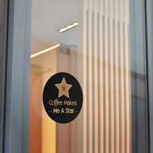 Load image into Gallery viewer, Men's Star Coffee Round Sticker