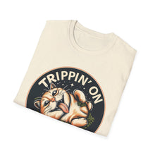 Load image into Gallery viewer, Crazy Cat Nip Tee on Softsyle