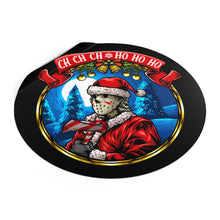 Load image into Gallery viewer, Santa Voorhees Vinyl Round Sticker