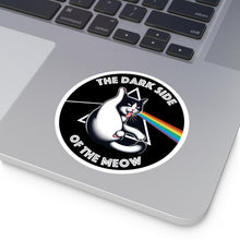 Load image into Gallery viewer, Dark Side of The Meow Round Sticker