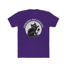 Load image into Gallery viewer, Adorable But Sadistic Cat Tee on Next Level