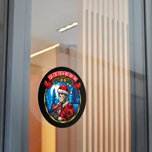 Load image into Gallery viewer, Santa Voorhees Vinyl Round Sticker