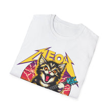 Load image into Gallery viewer, Hard Rock Kitty -- Yellow -- On Gildan Softstyle T-Shirt