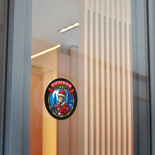 Load image into Gallery viewer, Santa Voorhees Vinyl Round Sticker