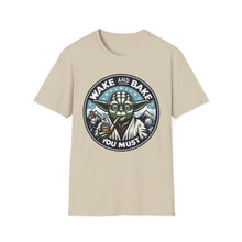 Load image into Gallery viewer, Yoda Wake And Bake Tee on Softstyle
