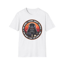 Load image into Gallery viewer, Vader Dark Side On Gildan Softstyle Tee