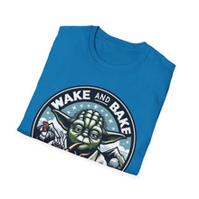 Load image into Gallery viewer, Yoda Wake And Bake Tee on Softstyle