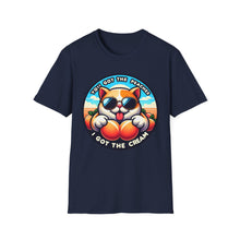 Load image into Gallery viewer, Naughty Kitty Def Leopard Tee on Softstyle