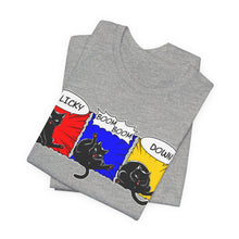 Load image into Gallery viewer, A Licky Boom Boom Kitty on Bella Canvas