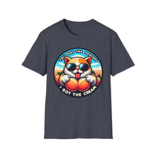 Load image into Gallery viewer, Naughty Kitty Def Leopard Tee on Softstyle