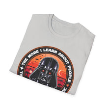 Load image into Gallery viewer, Vader Dark Side On Gildan Softstyle Tee