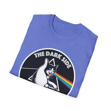 Load image into Gallery viewer, Dark Side of The Meow Tee on Softstyle