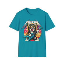 Load image into Gallery viewer, Hard Rock Kitty On Gildan Softstyle T-Shirt