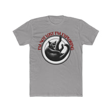 Load image into Gallery viewer, Exploring Cat on Next Level T-Shirt