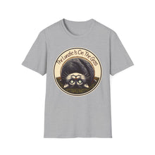 Load image into Gallery viewer, Dark Side of The Cat Tee on Softstyle