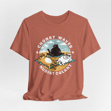 Load image into Gallery viewer, Chonky Waves Tee on Bella Canvas