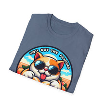 Load image into Gallery viewer, Naughty Kitty Def Leopard Tee on Softstyle