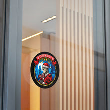 Load image into Gallery viewer, Santa Voorhees Vinyl Round Sticker