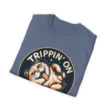 Load image into Gallery viewer, Crazy Cat Nip Tee on Softsyle