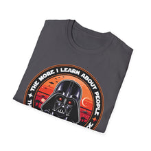 Load image into Gallery viewer, Vader Dark Side On Gildan Softstyle Tee