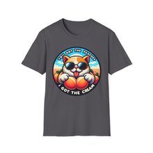 Load image into Gallery viewer, Naughty Kitty Def Leopard Tee on Softstyle