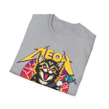 Load image into Gallery viewer, Hard Rock Kitty -- Yellow -- On Gildan Softstyle T-Shirt