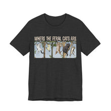 Load image into Gallery viewer, Where The Feral Cats Are on Bella Canvas