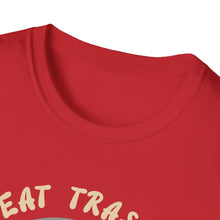 Load image into Gallery viewer, Eat Trash & Get Lucky on Gildan Softstyle T-Shirt