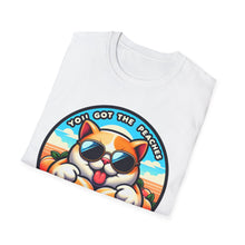 Load image into Gallery viewer, Naughty Kitty Def Leopard Tee on Softstyle