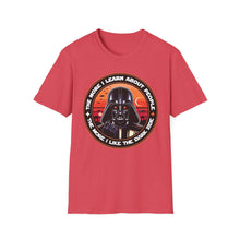 Load image into Gallery viewer, Vader Dark Side On Gildan Softstyle Tee