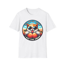 Load image into Gallery viewer, Naughty Kitty Def Leopard Tee on Softstyle